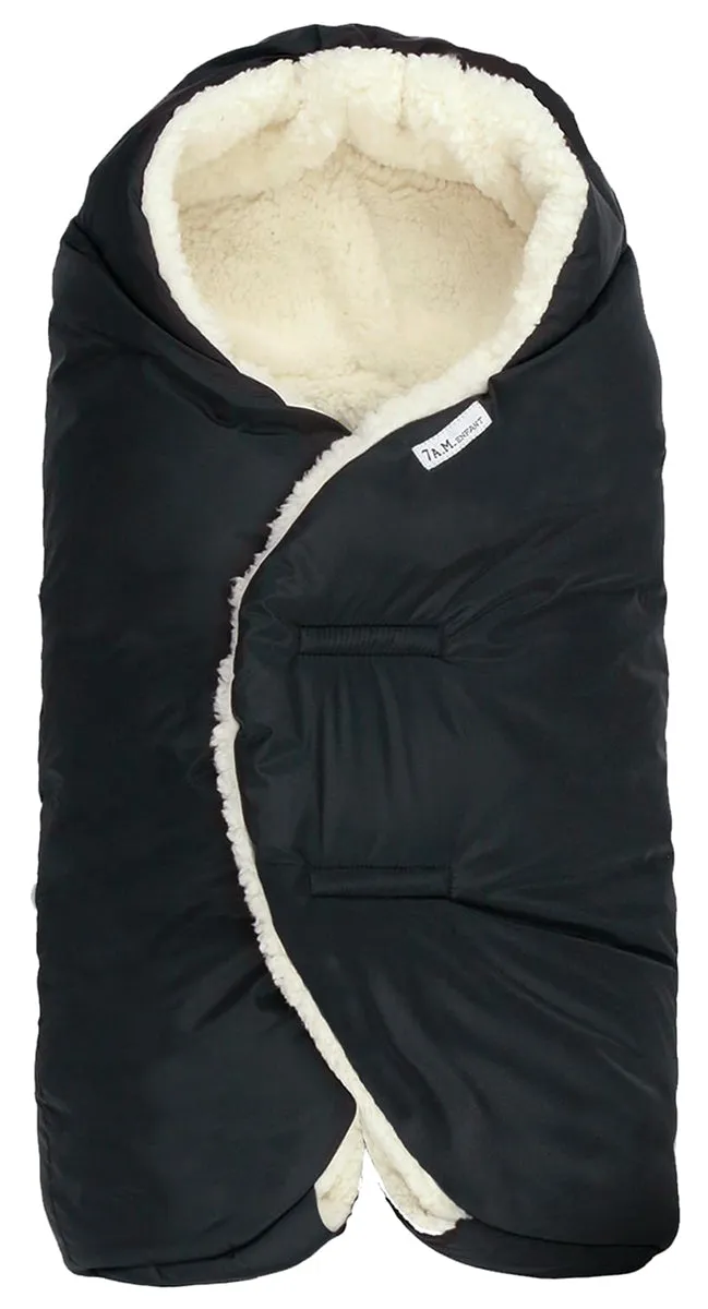 7 A.M. Enfant Nido Cloud Heavyweight Infant Wrap - Core - Black Cloud (0-6m)