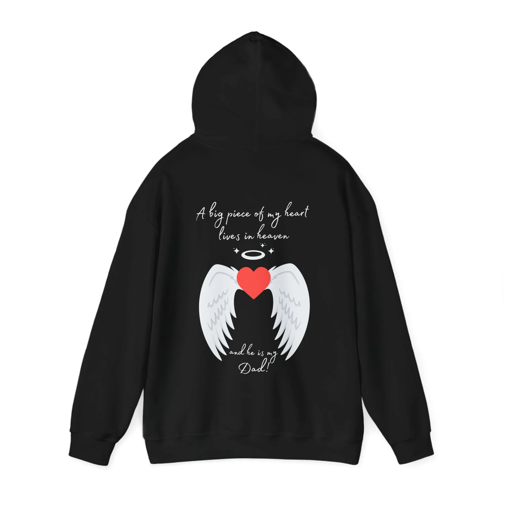 A Piece of My Heart Is in Heaven - Dad Tribute Hoodie