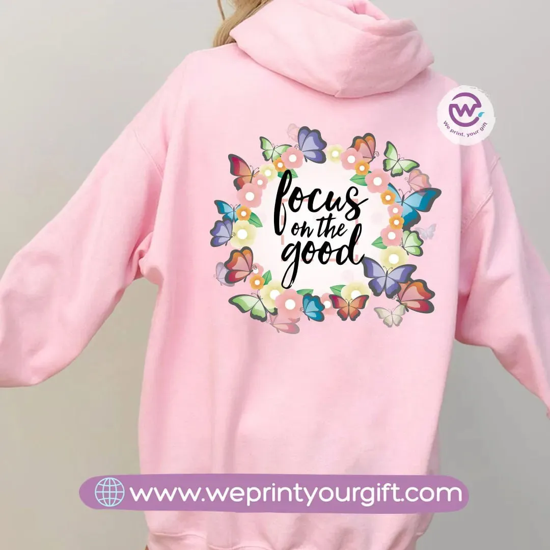 Adult hoodie-English Motivational Quotes