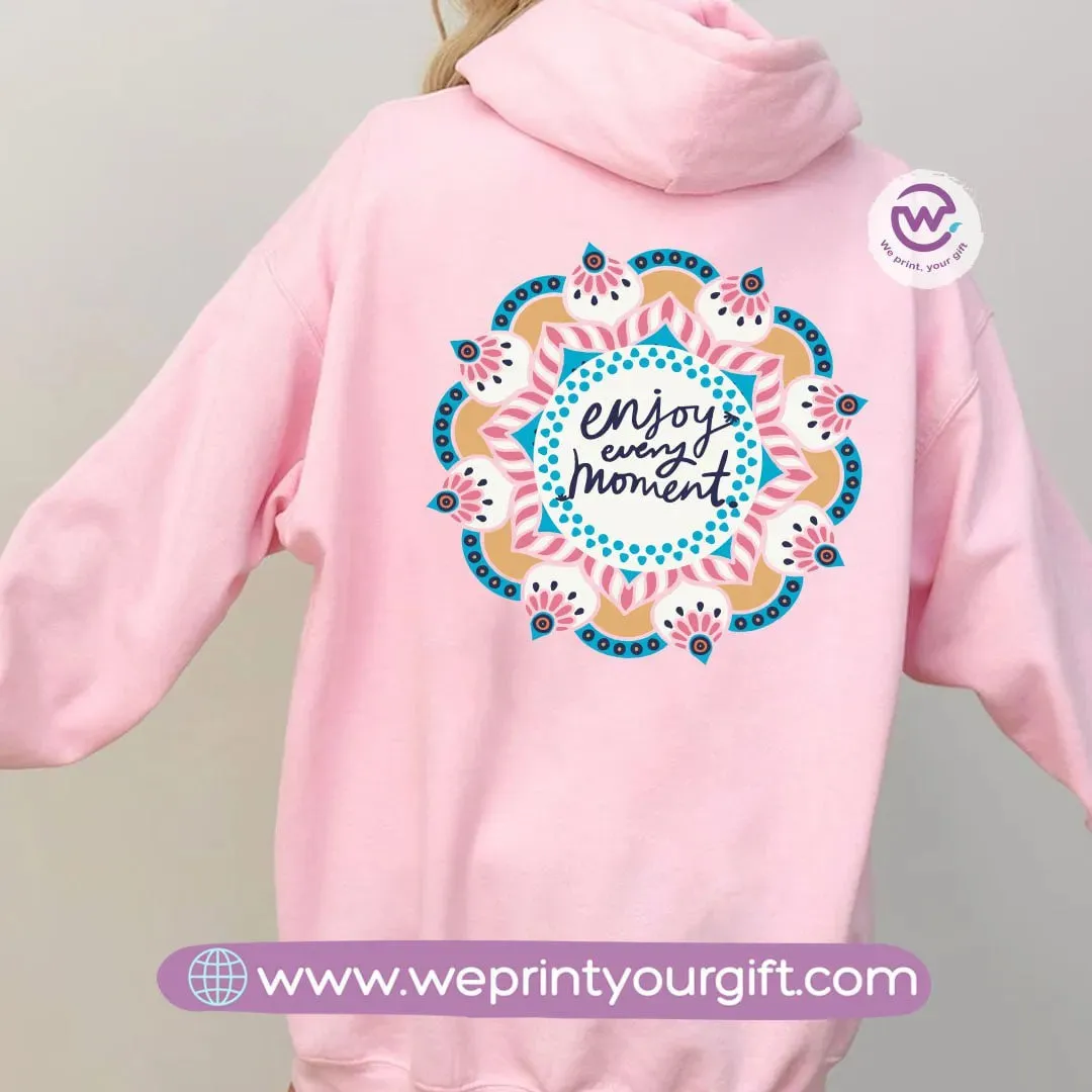 Adult hoodie-English Motivational Quotes