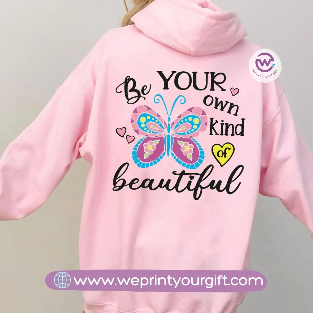 Adult hoodie-English Motivational Quotes