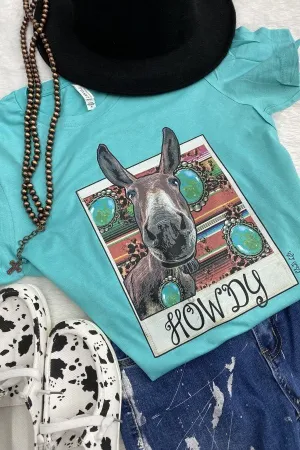 BC HOWDY DONKEY -  TURQUOISE