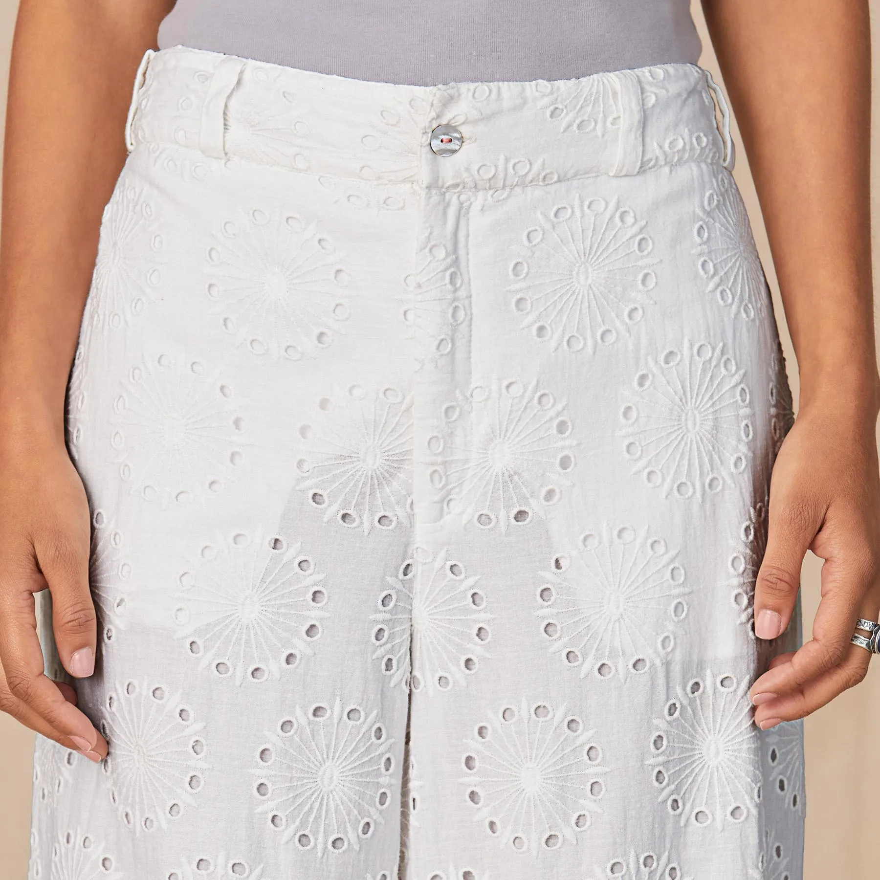 Beachy Bliss Eyelet Pants