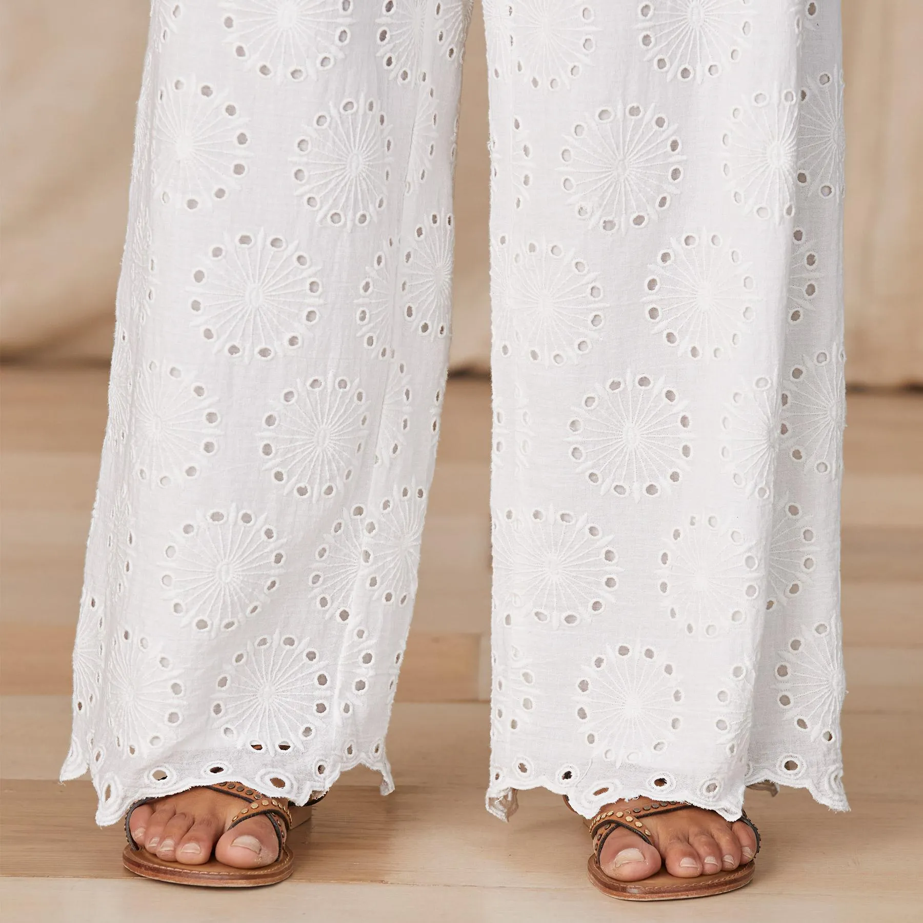 Beachy Bliss Eyelet Pants