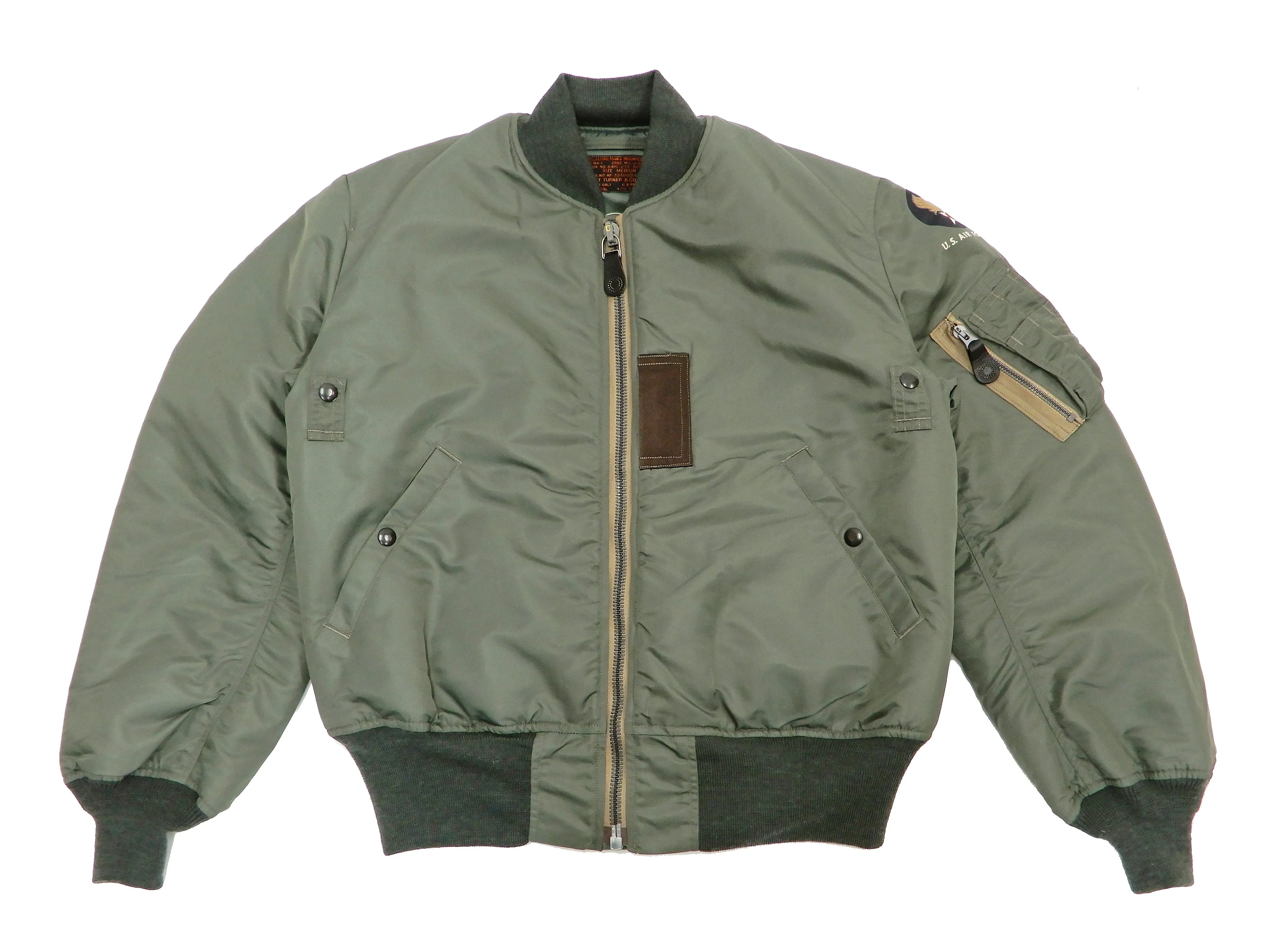 Buzz Rickson MA-1 Flight Jacket Men's Reproduction of MA1 Bomber Jacket BR14900