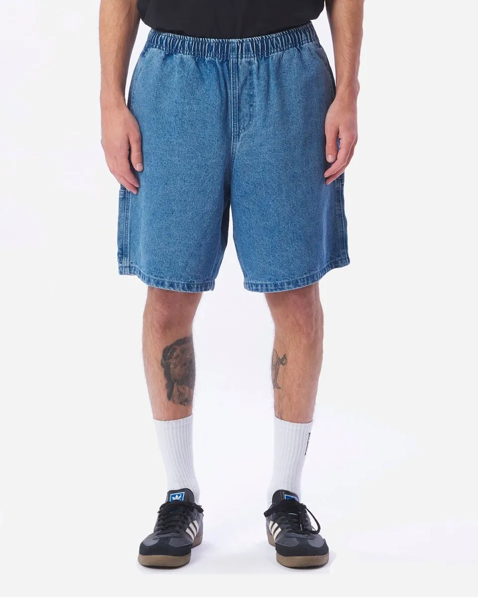 Easy Denim Carpenter Short - Light Indigo