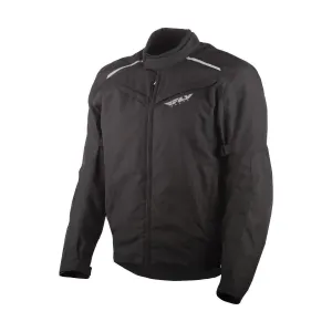 Fly Racing Baseline Men's Black Textile Jacket