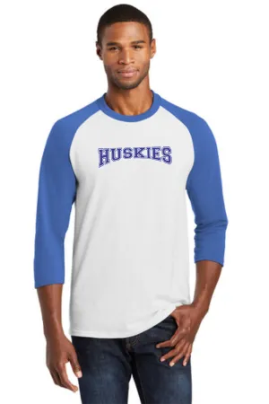 Haldimand Huskies Unisex Ultra Soft Cotton Baseball Tee