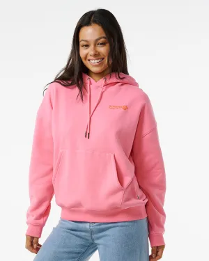 Hibiscus Heat Heritage Hoodie in Pink