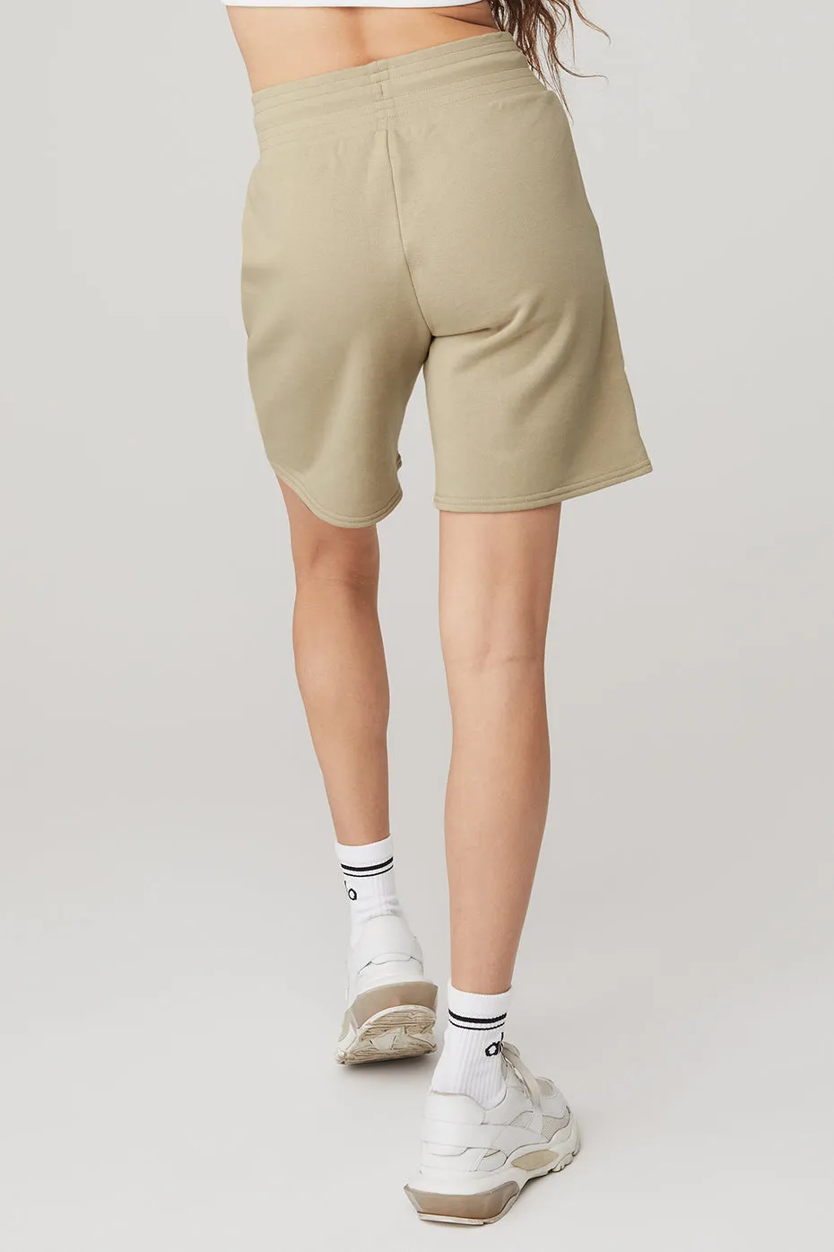 High-Waist Easy Sweat Short - California Sand