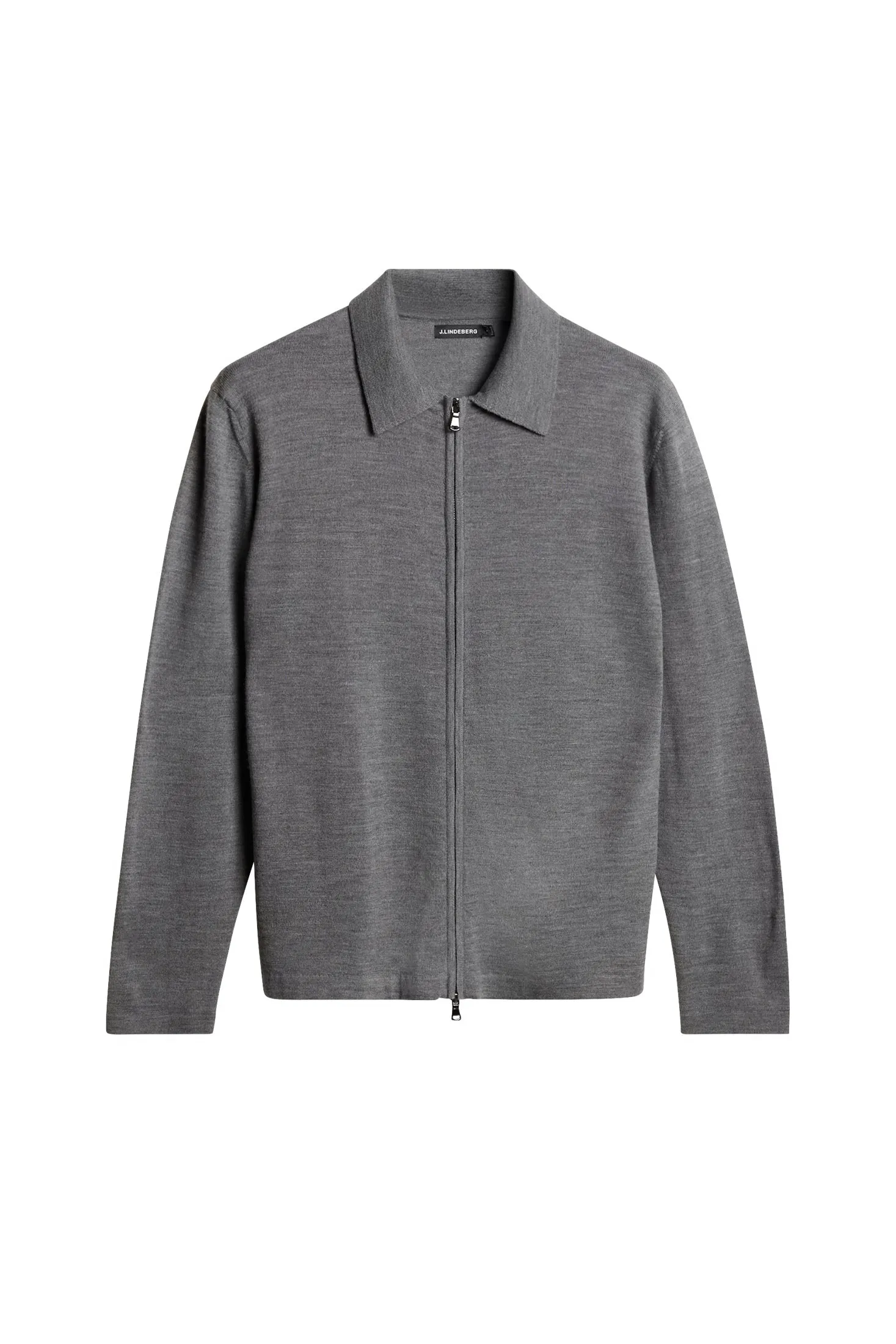 Kaleb Merino Wool Zip Cardigan