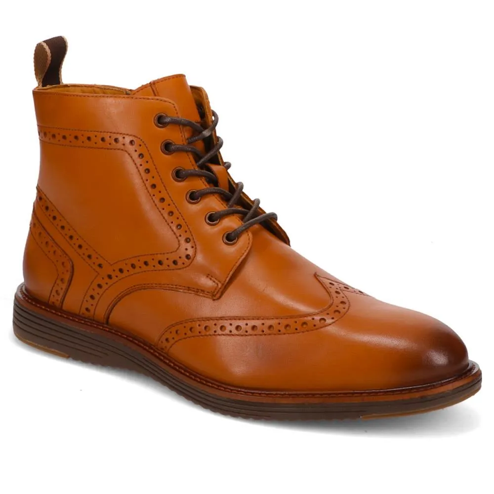 Leather Brogue Boots - PERFO40013 / 326 146