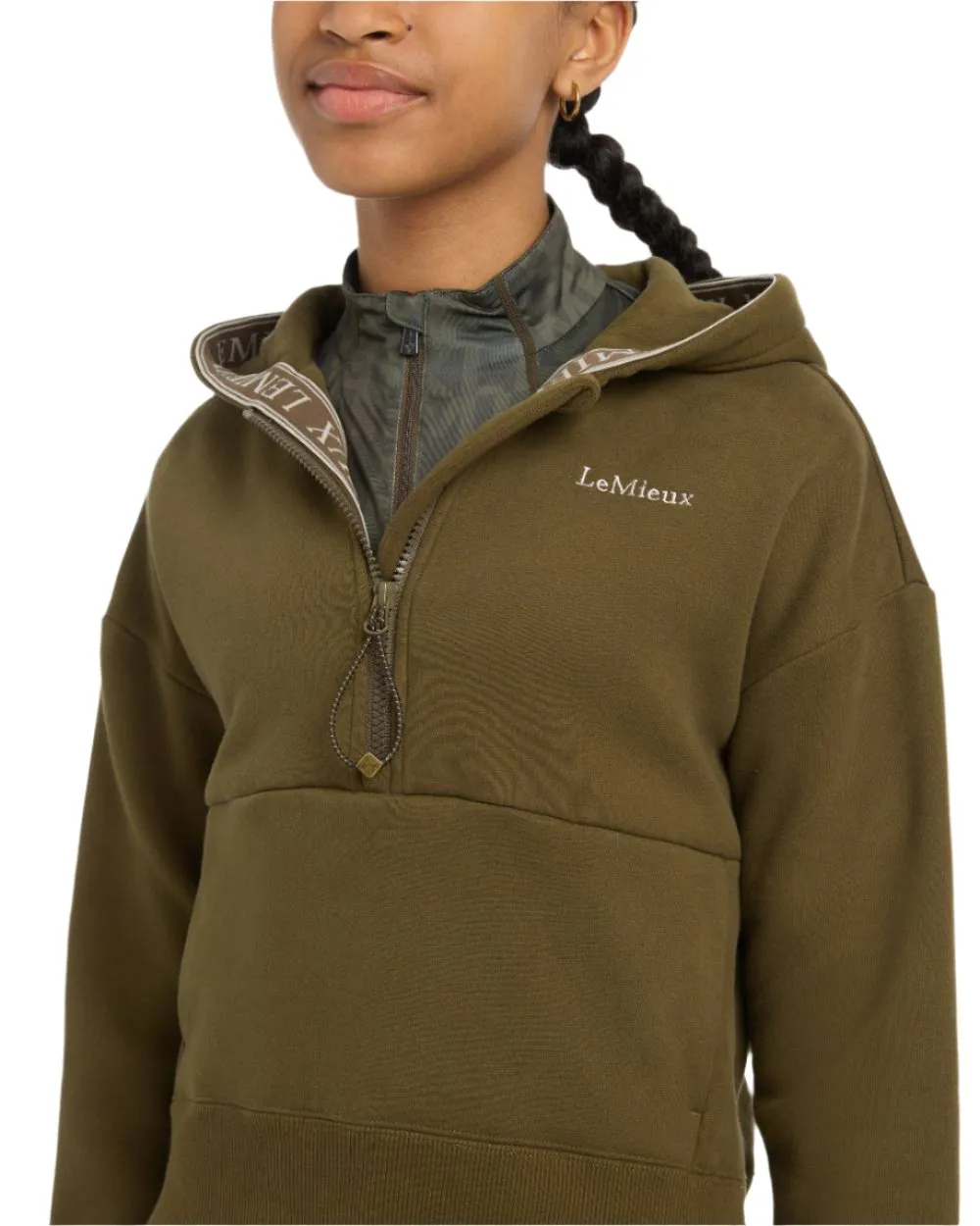 LeMieux Young Rider Hettie Half Zip Hoodie