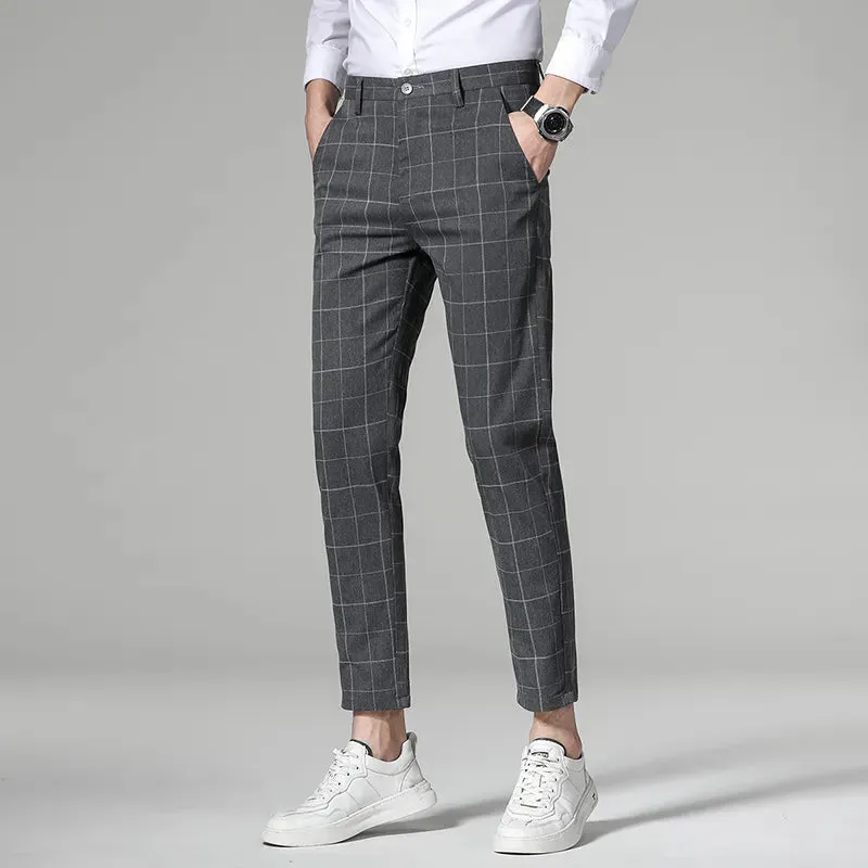 LMS Stylish Plaid Pants