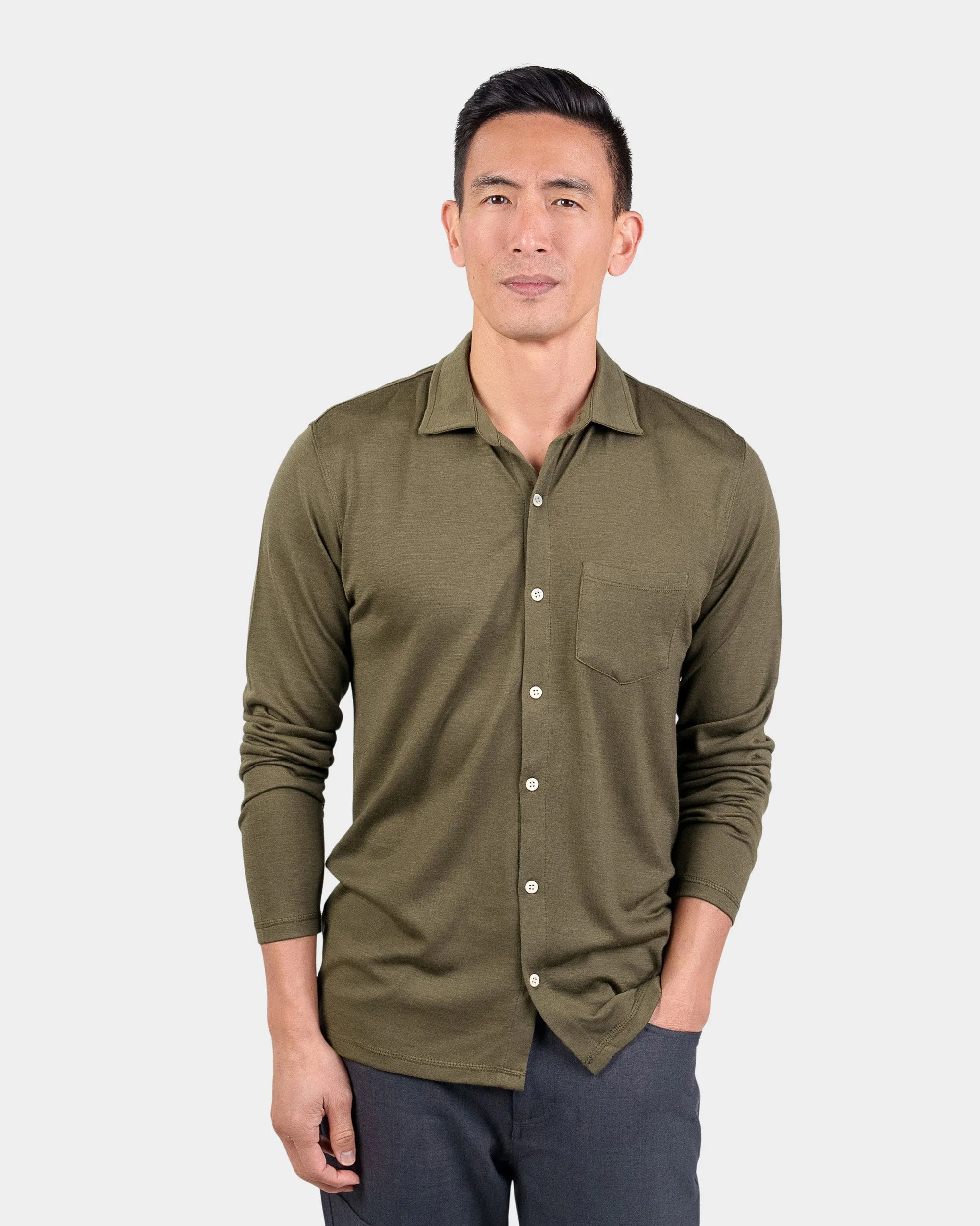 Long Sleeve Button Up