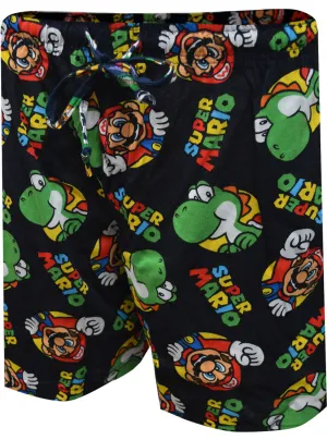 Nintendo Super Mario Brothers Mario and Yoshi Lounge Shorts