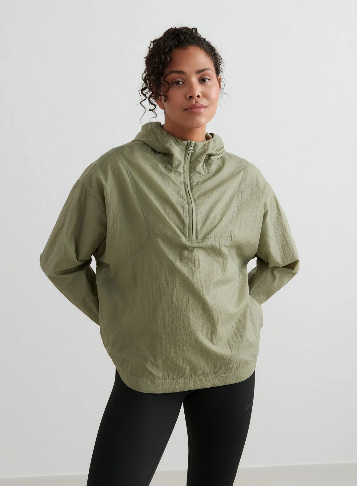 Pale Khaki Lightweight Anorak