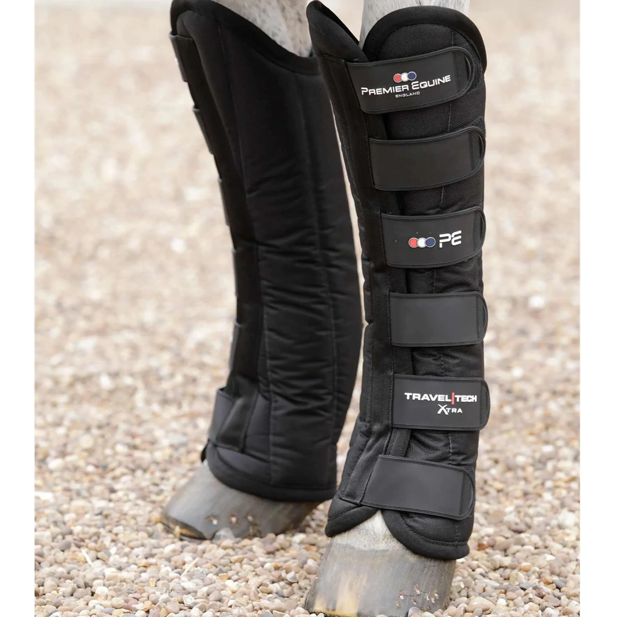 Premier Equine Travel-Tech Xtra Travel Boots - Black