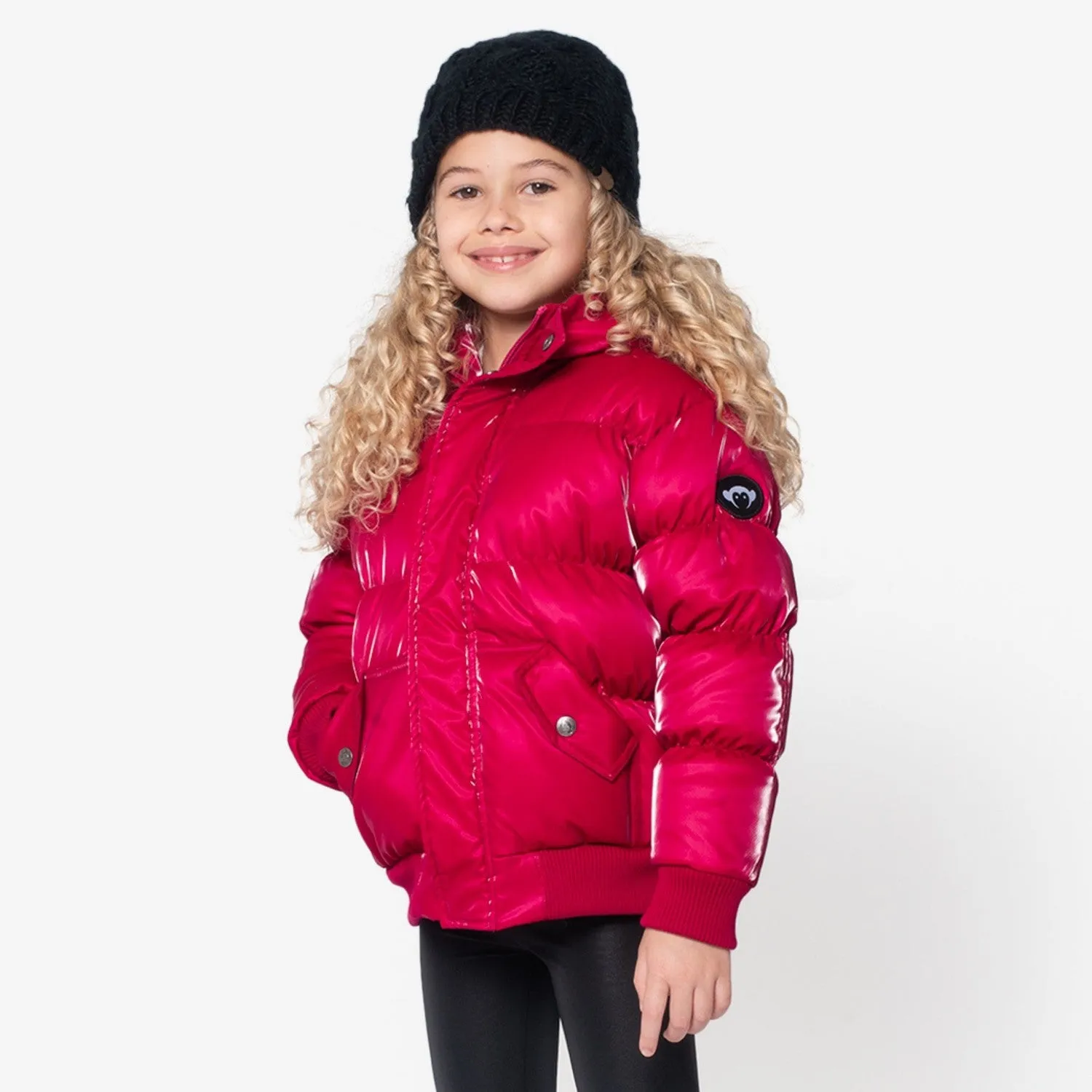 Puffy Coat | Deep Pink