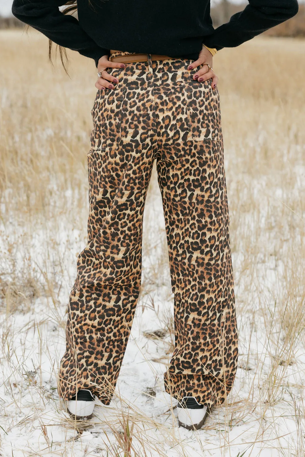 Quincy Pants-Leopard