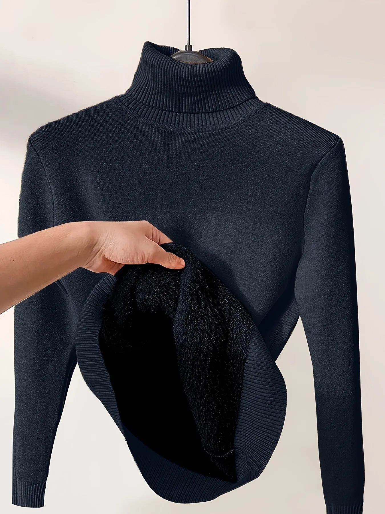 “Roll Neck Sweater: Oversized Turtleneck Sweater For Men & Women”