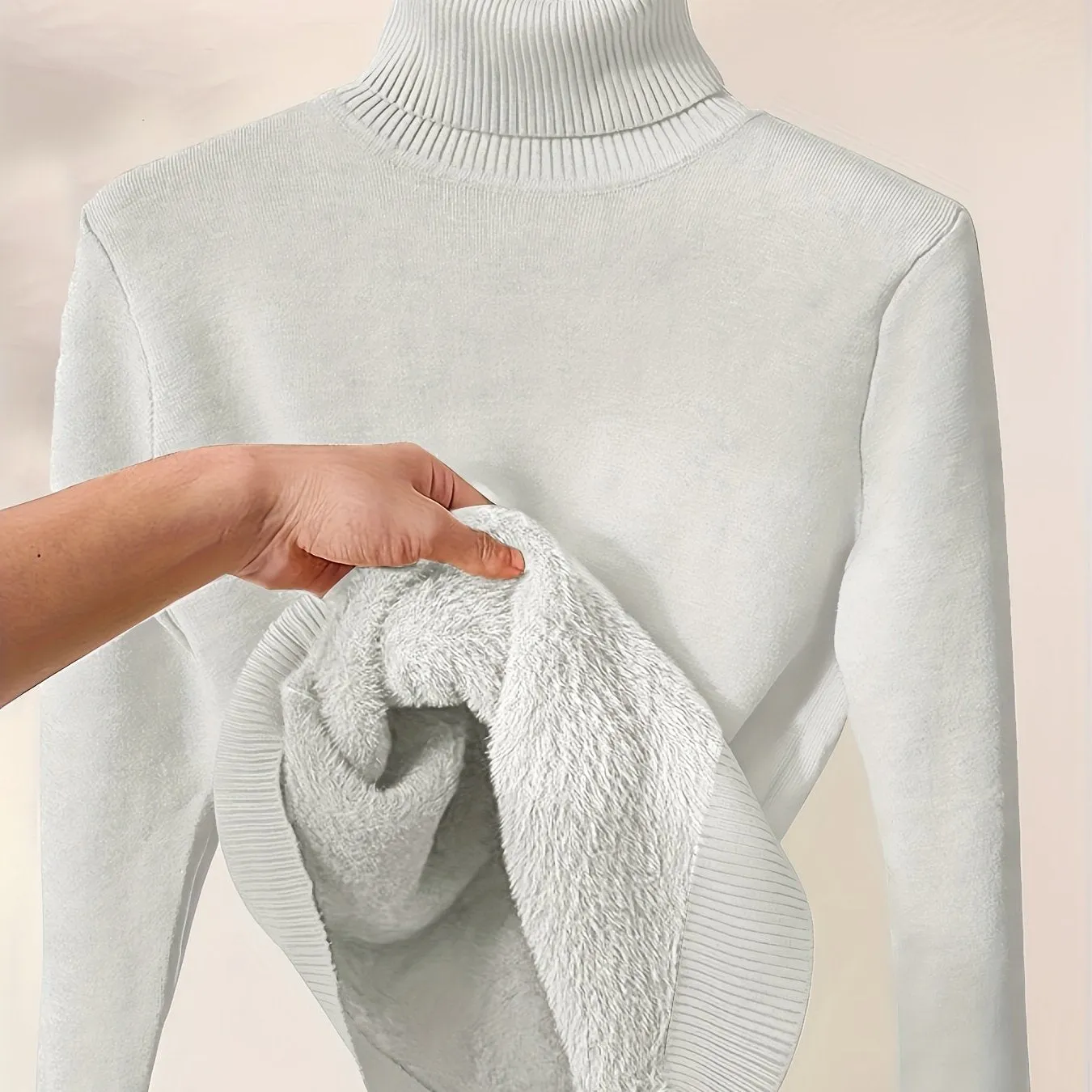 “Roll Neck Sweater: Oversized Turtleneck Sweater For Men & Women”