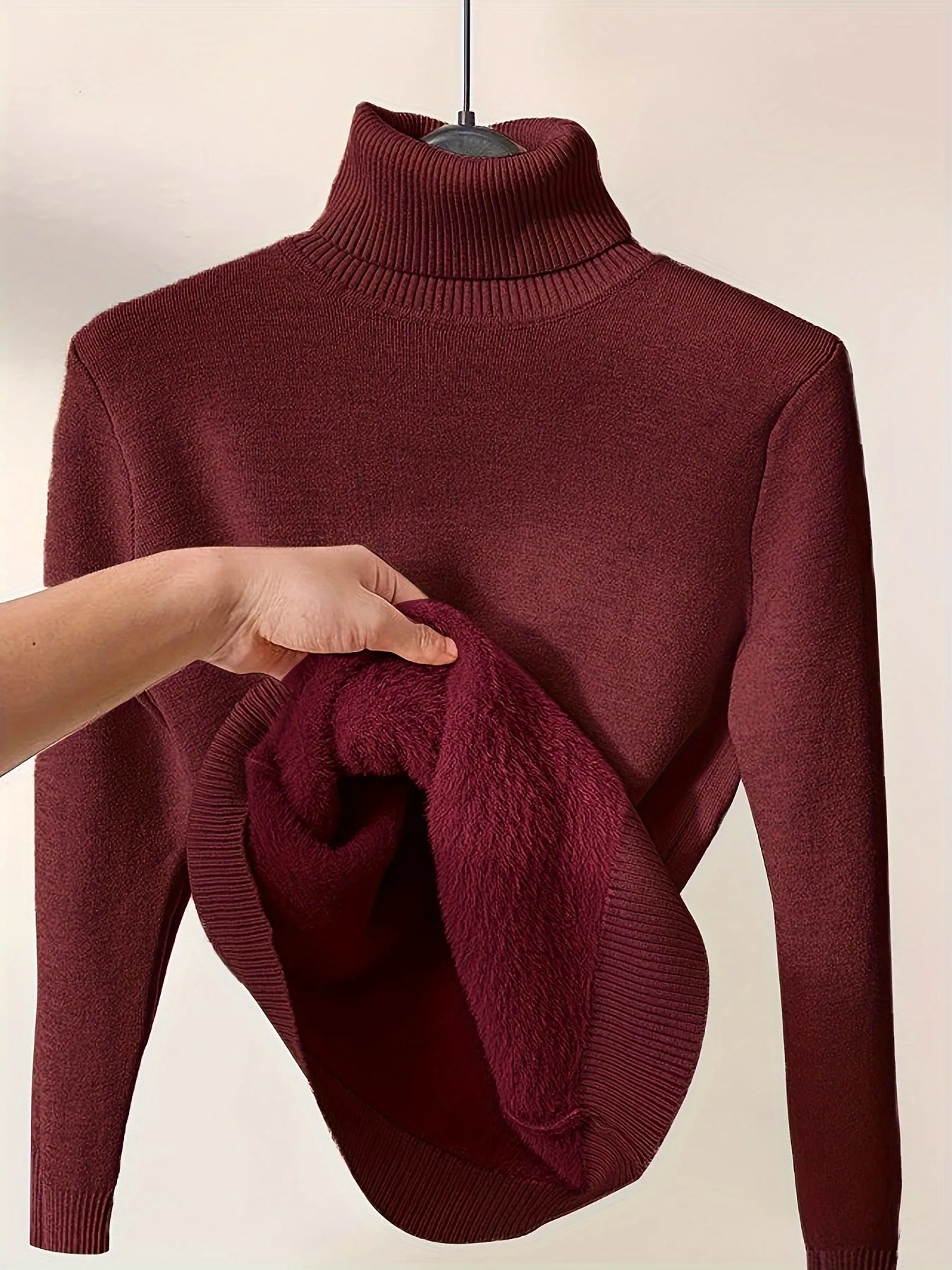 “Roll Neck Sweater: Oversized Turtleneck Sweater For Men & Women”