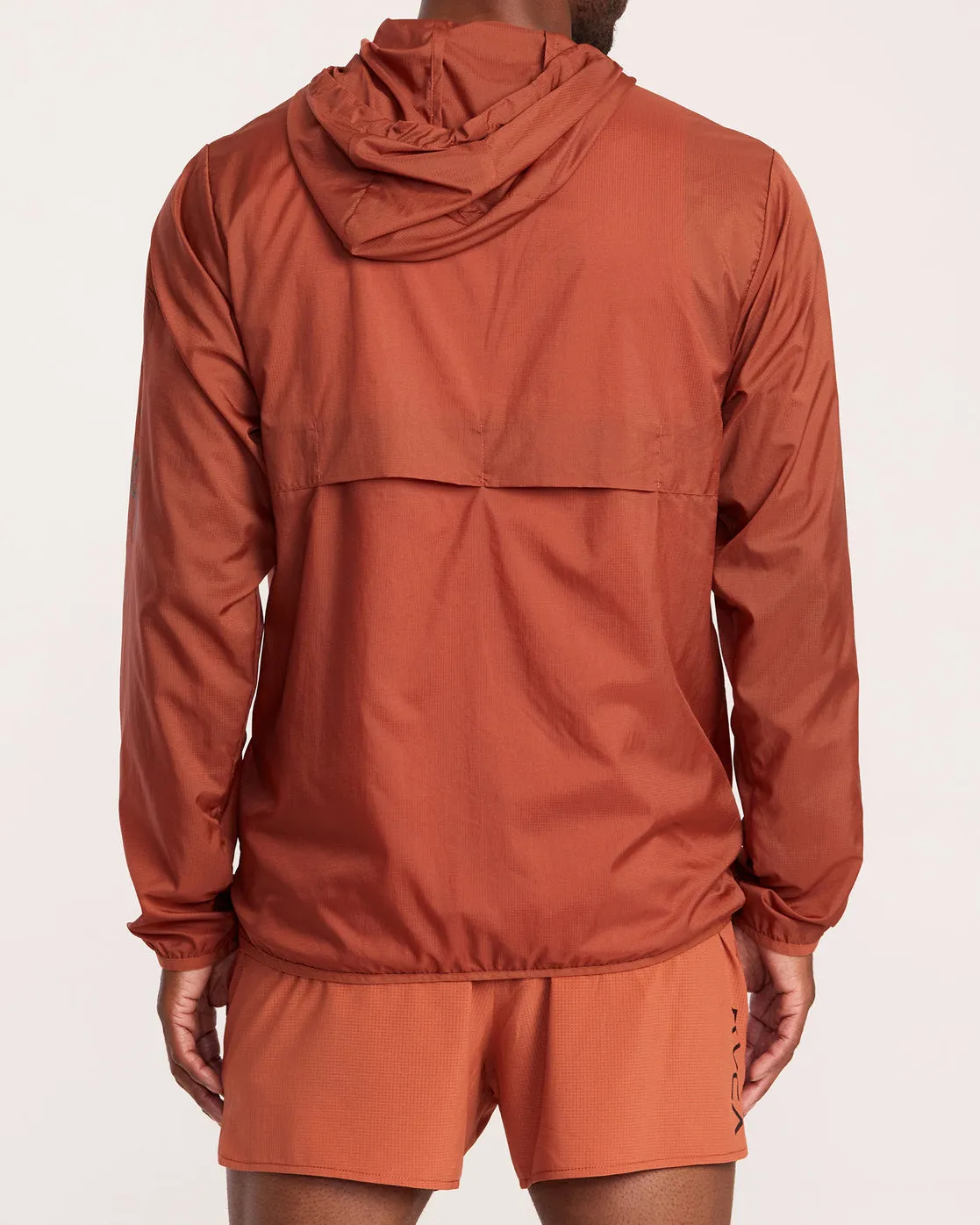 RVCA Runner Lightweight Training Jacket - Terracotta