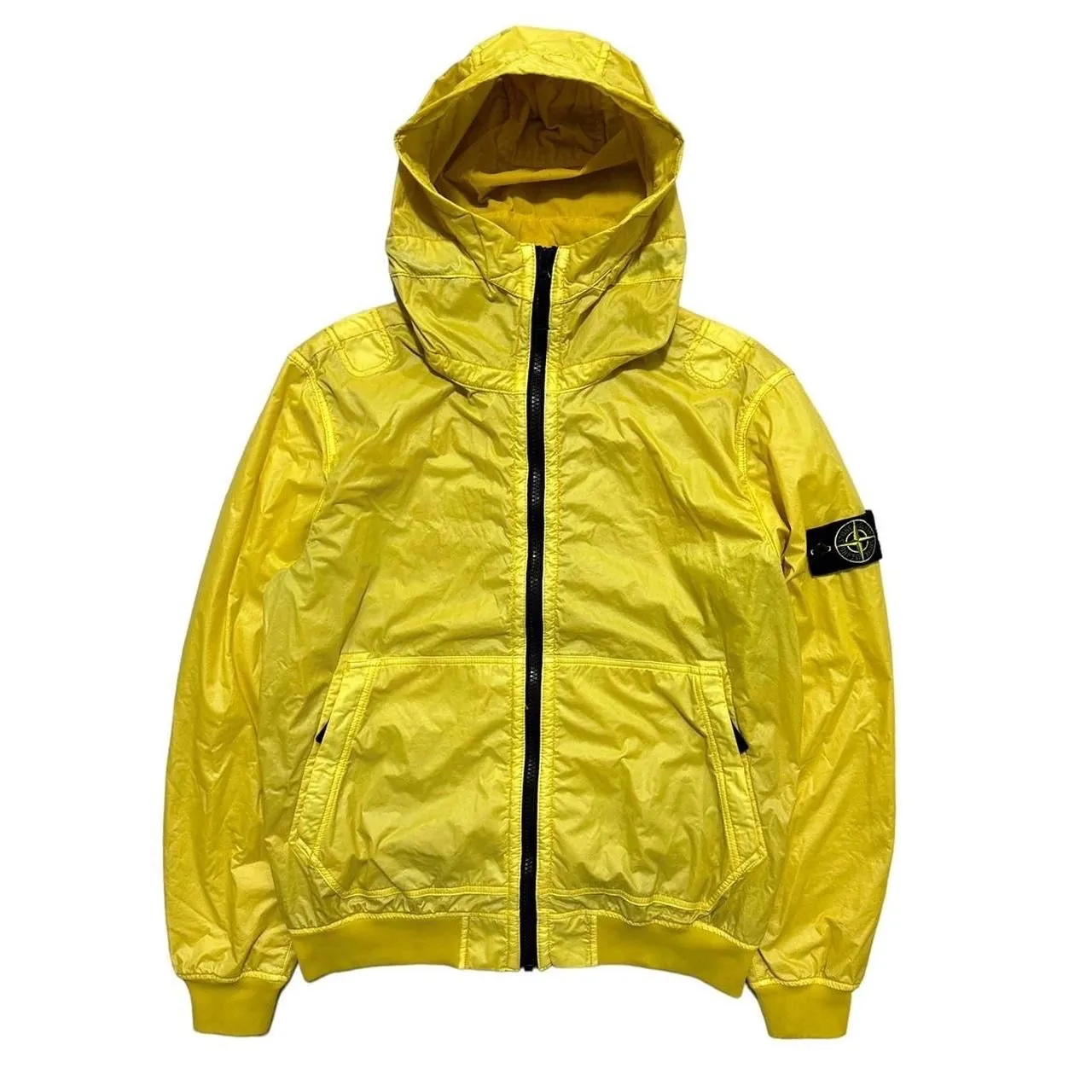 Stone Island Yellow Lamy Flock Jacket