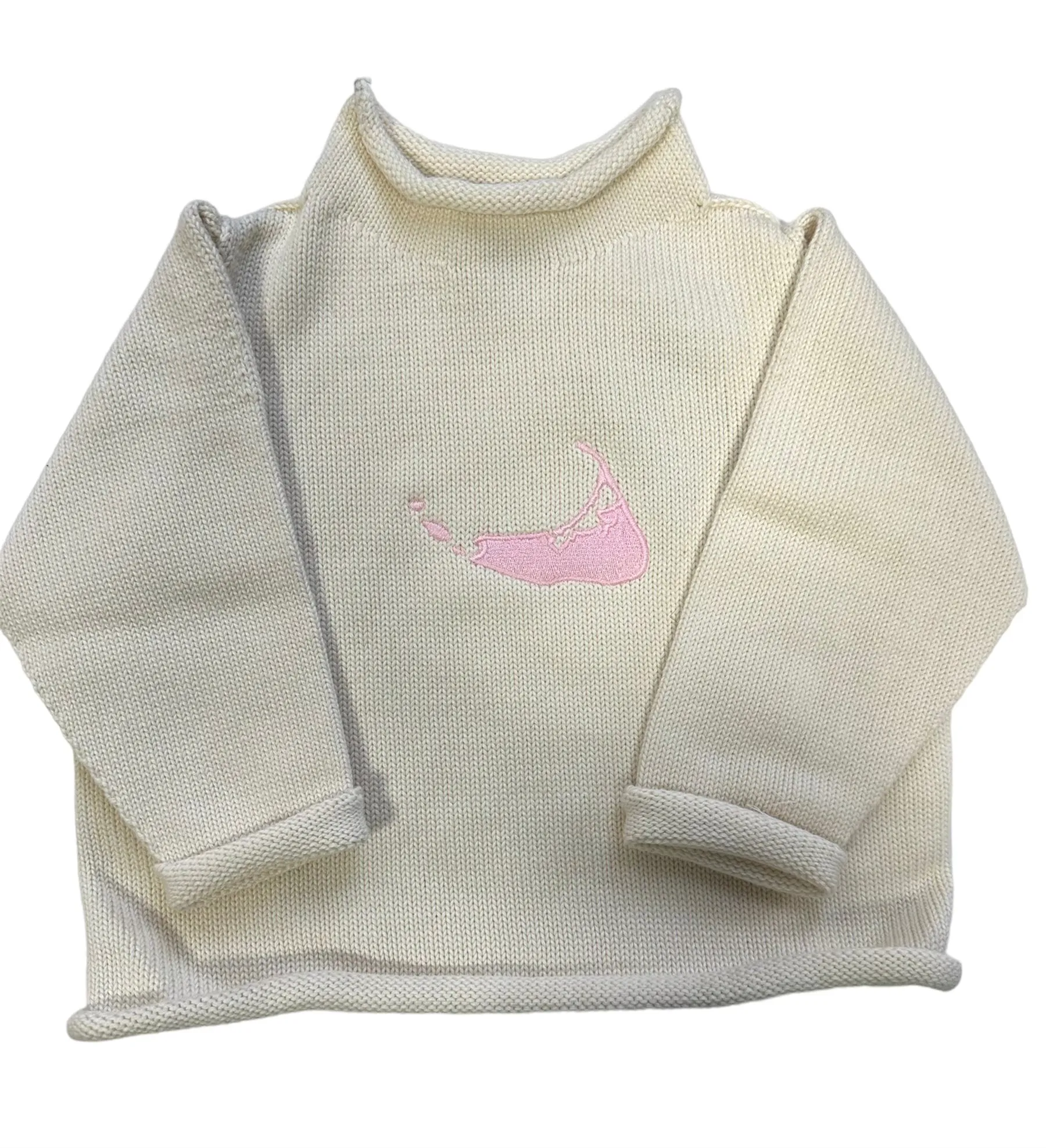 Sweaters with Nantucket Island Embroidered