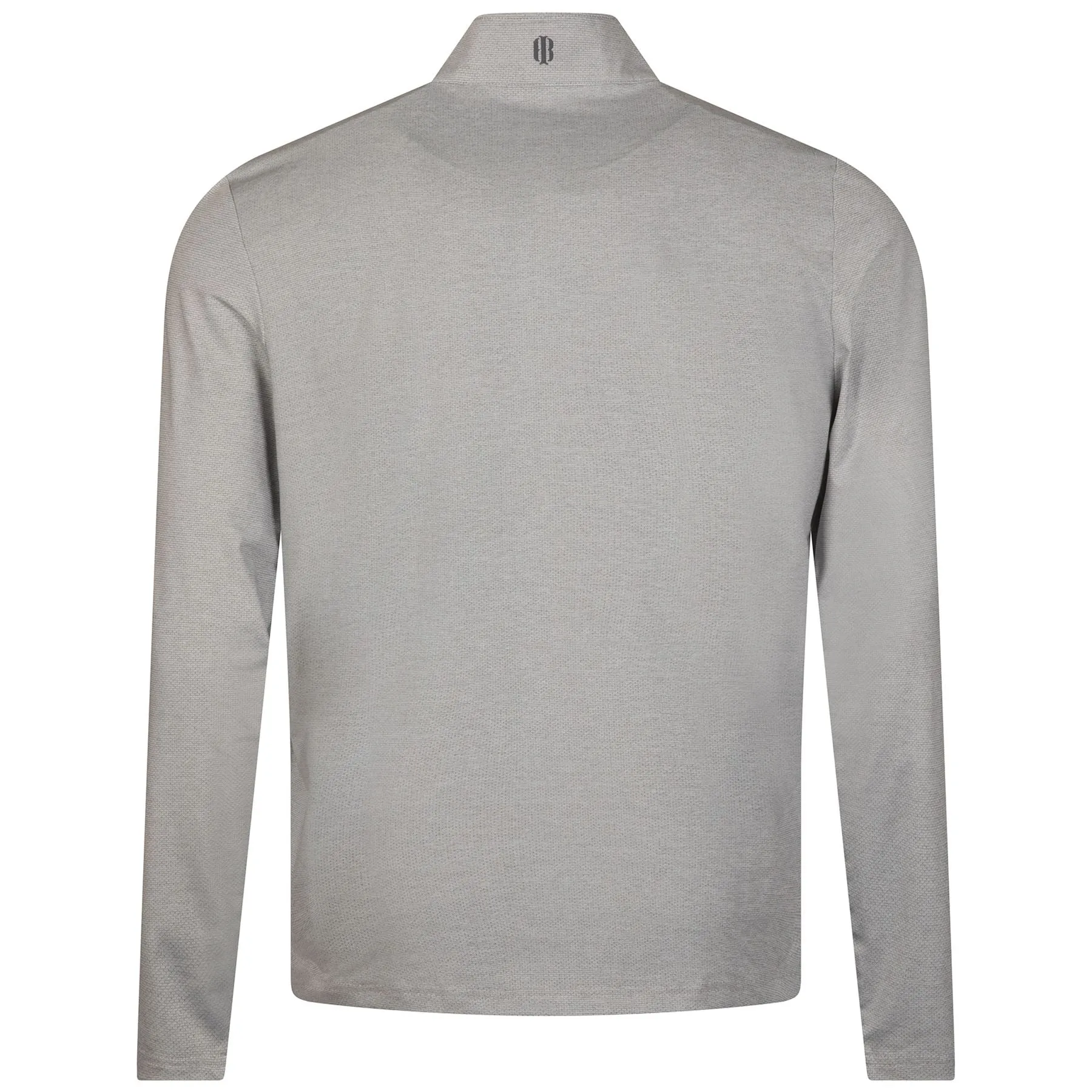 The Bell Quarter Zip Mid Layer Heathered Gray - SS24