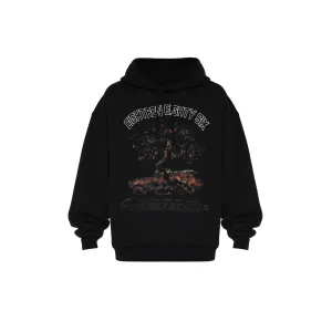 TREE OF LIFE HOODIE- BLACK