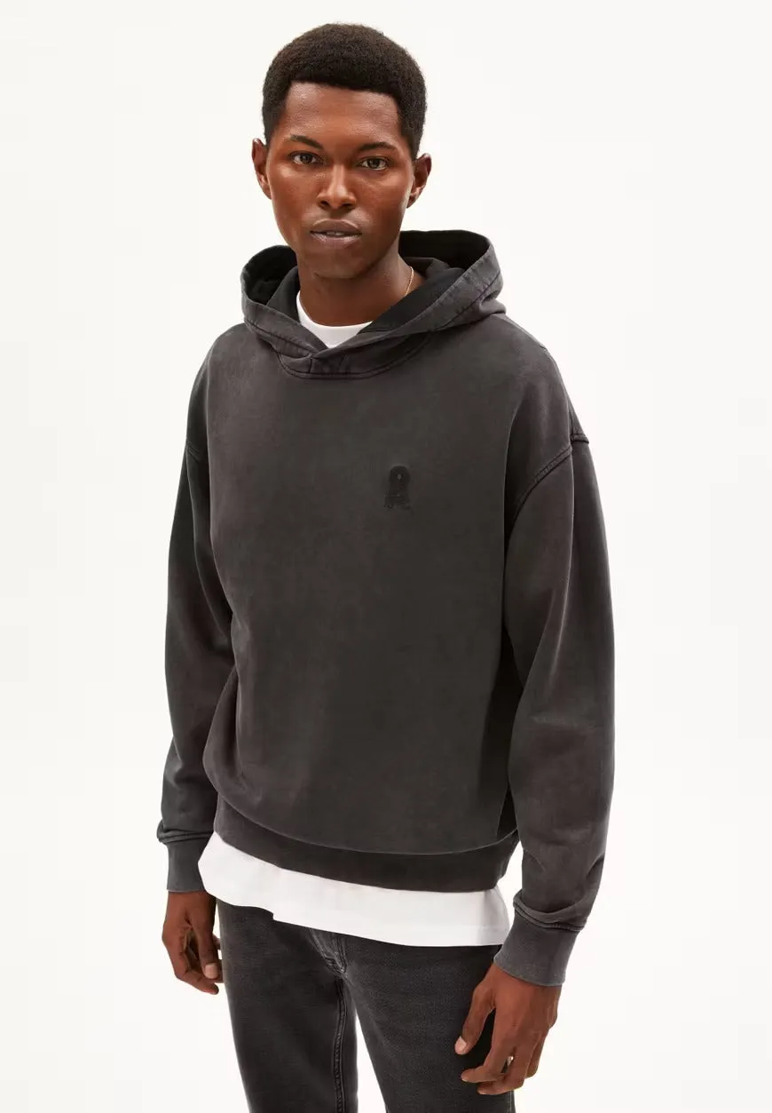 Tuuba Hooded Sweater - Black Washed