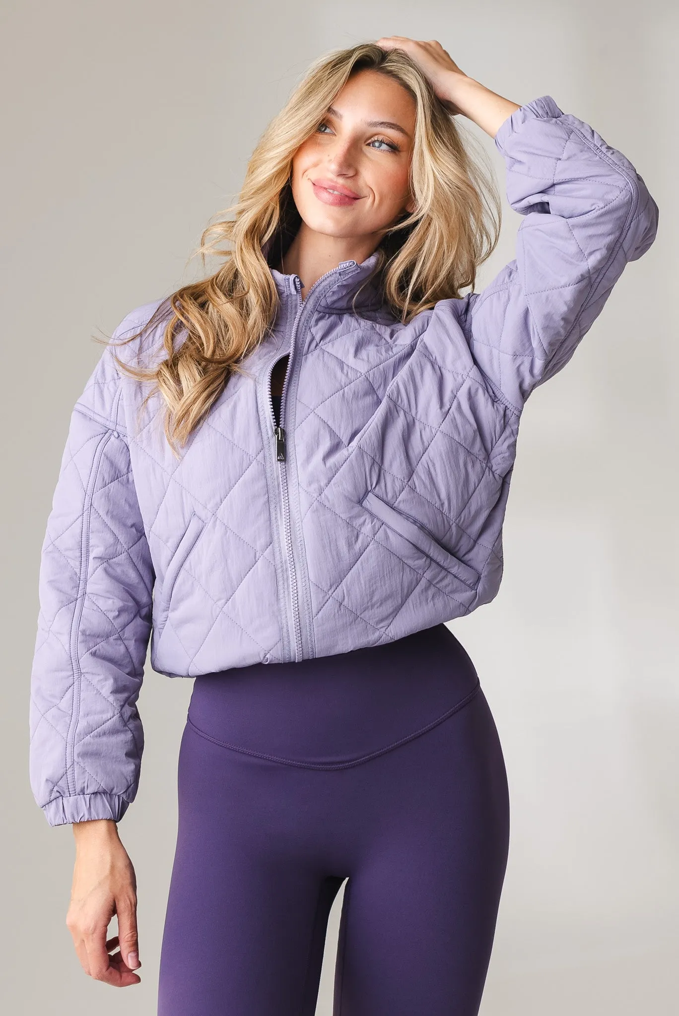 Vitality Puffer Jacket - Ashberry