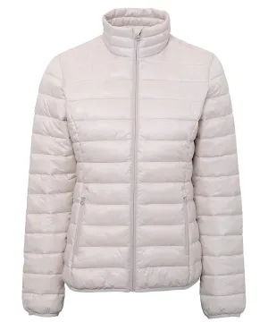 Womens terrain padded jacket | Oyster White