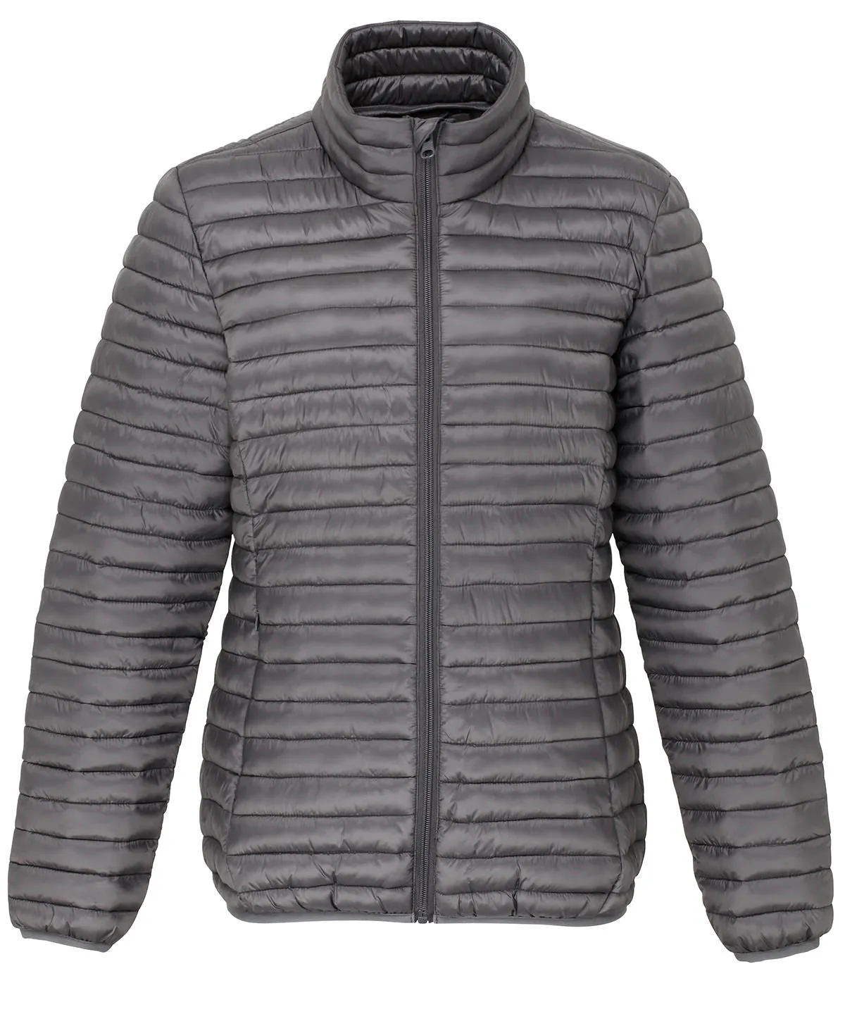 Womens tribe fineline padded jacket | Steel